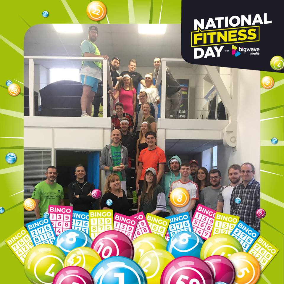 Team Bigwave gets active for National Fitness Day
