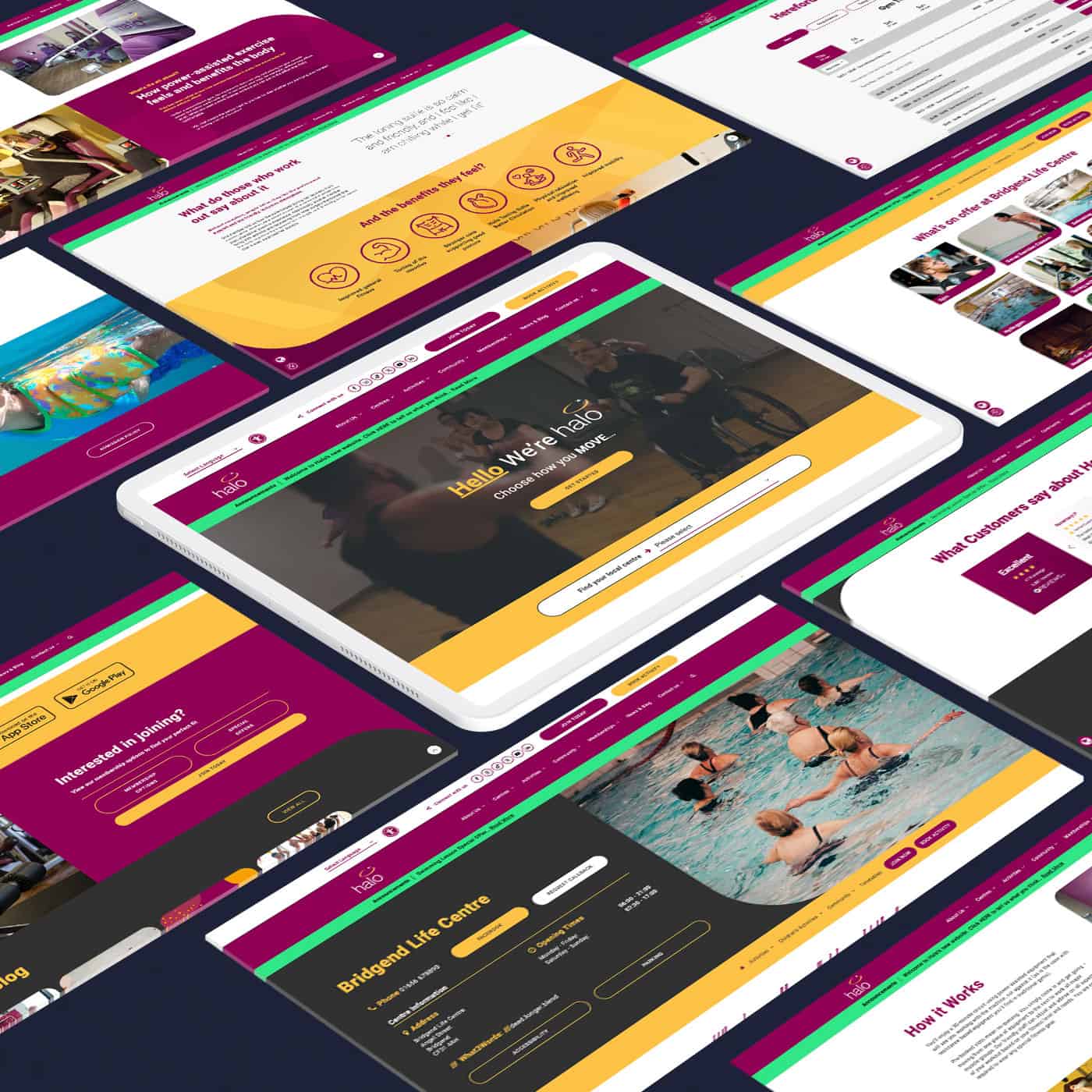 Halo Leisure Website