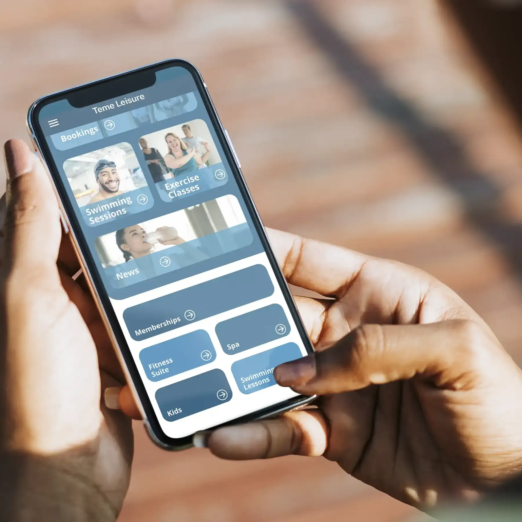 Teme Leisure Membership App